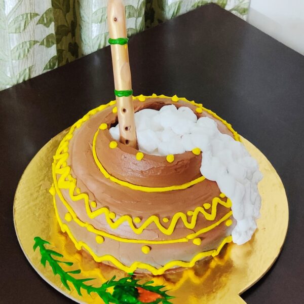 Janmashtami Themed Cake