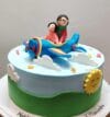 Aviation Theme Cake -2