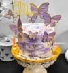 Butterfly Themed Cake - 1