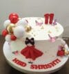 Custom Doll Birthday Cake