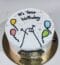 Flork Meme Cake