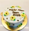 Happy new year cake
