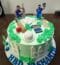 Indian Cricket Themed Cake
