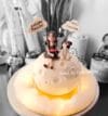 LED Moon Globe Cake