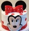 Minnie Mouse theme cake