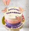 Official Teenager Themed Cake