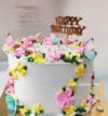 Simple Flower Cake -4