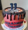 Stranger Things themed cake