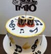 Tabla-themed birthday cake