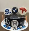 automotive themed birthday cake