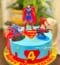 Superhero Themed Cake