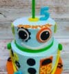 two-tier robot-themed